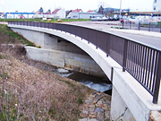 Einfeldbrücke über die Lauter / Fils in Süssen